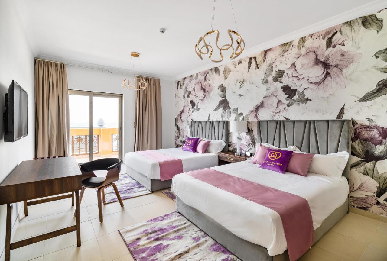 Globalstay At Palm Jumeirah Beachfront Paradise With Pool And Gym Dubái Exterior foto
